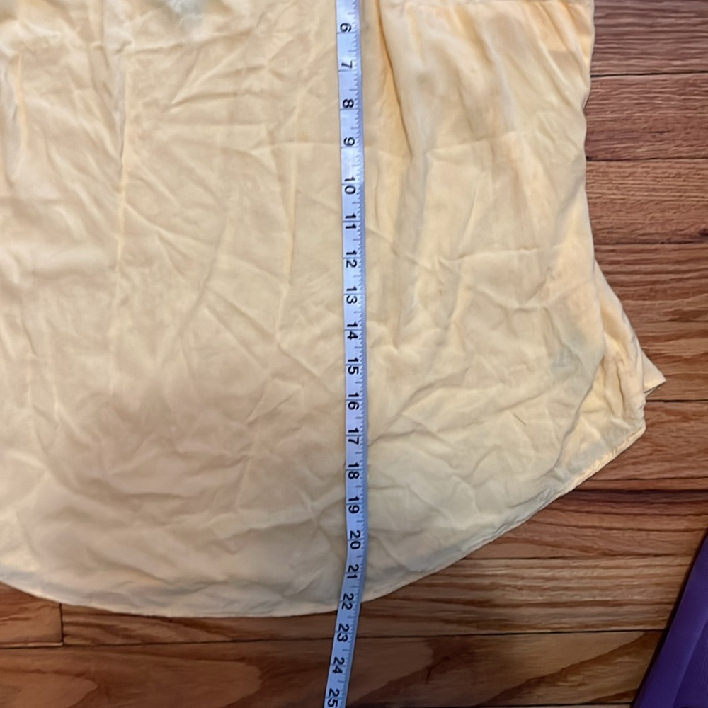 Torrid. Size 1. Camisole. Flowy fit. Yellow. - Picture 6 of 6